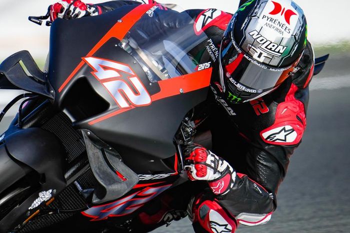 Selain ganti pabrikan motor, Alex Rins juga akan ganti merek helm yang dipakai memasuki musim MotoGP 2023