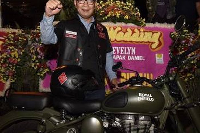 Gubernur Jawa Barat Ridwan Kamil sah jadi anggota kehormatan Bikers Brotherhood 1% MC