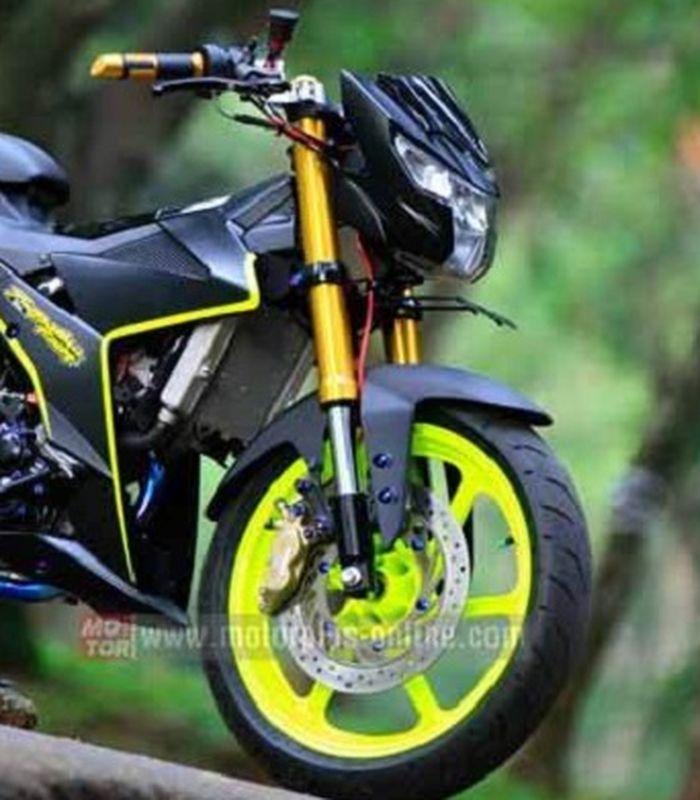 Modifikasi Satria F150 Fi menelan biaya sampai Rp 130 juta