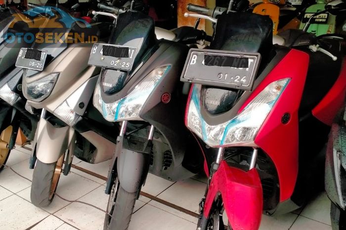 Kisaran harga Yamaha Lexi 125 cc seken tahun 2020.