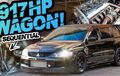 Mobil Keluarga ala Mobil Drag, Evo Wagon Satu Ini Bertenaga 917 DK