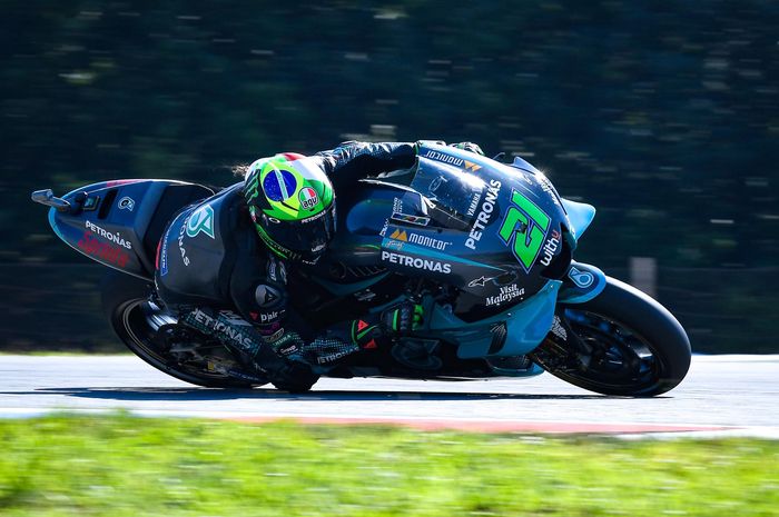 Franco Morbidelli tetap bersyukur meski dirinya gagal meraih kemenangan di balapan MotoGP Ceko 2020 yang digelar di sirkuit Brno