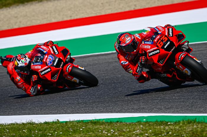 Bukan trek favorit Ducati, Francesco Bagnaia dan Jack Miller bisa tampil ganas di MotoGP Belanda 2021 karena hal ini