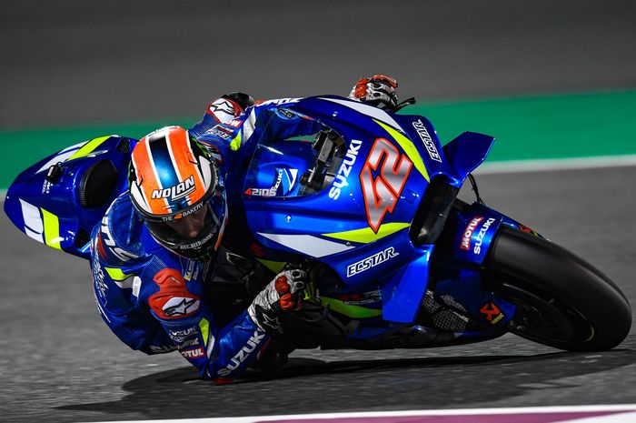 Alex Rins menjadi rider tercepat pada hari kedua uji coba pramusim MotoGP Qatar