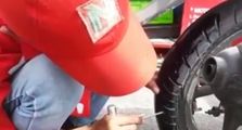 Bahaya Ban Tubeless Ditambal Pakai Cara Tusuk, Lebih Aman Metode Ini