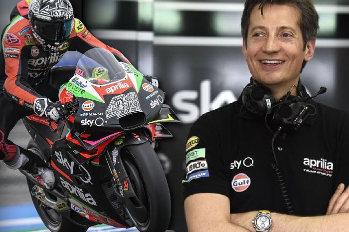 Bos Aprilia, Massimo Rivola menyebut berencana punya tim satelit pada MotoGP 2022 agar pengumpulan data lebih maksimal