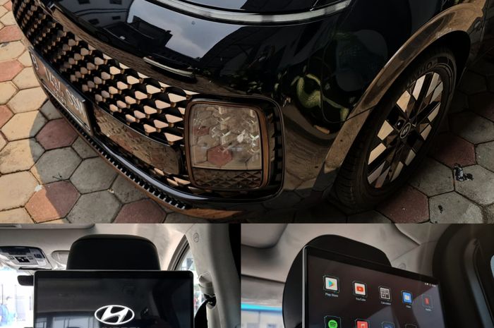 Headrest monitor Android untuk Hyundai Staria