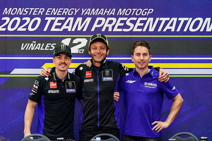 Maverick Vinales dan Valentino Rossi senang dengan Jorge Lorenzo sebagai test rider Yamaha di MotoGP 2020