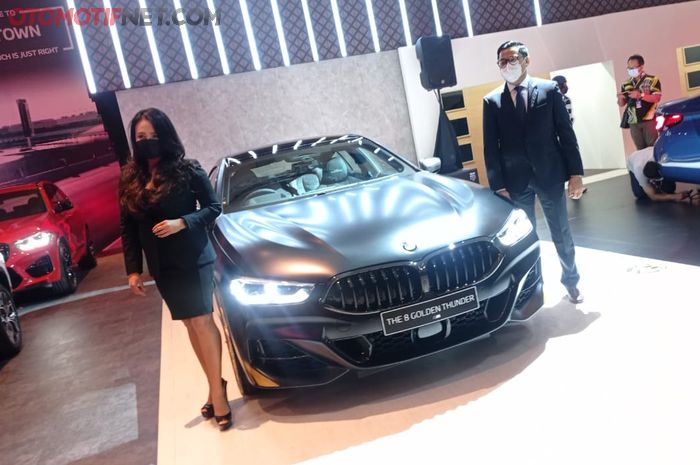 BMW Indonesia resmi luncurkan BMW 840i Gran Coupe edisi spesial Golden Thunder di ajang IIMS 2021
