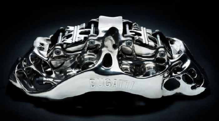 Kaliper titanium Bugatti Chiron