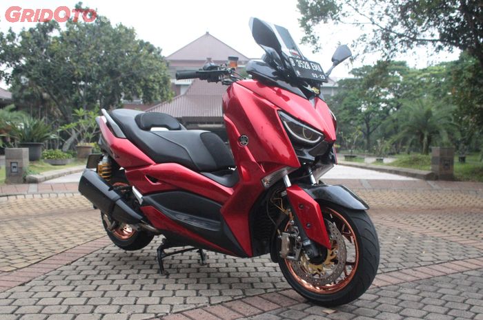 Ditopang kaki-kaki istimewa, Yamaha XMAX tampil makin sporty