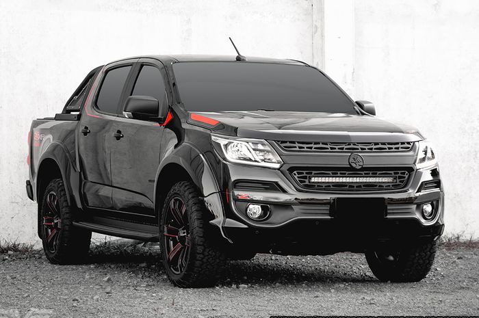 Modifikasi Chevrolet Colorado tampil macho garapan Retro Vehicle Enhancements (RVE)