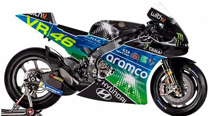 Inilah purwarupa livery motor MotoGP tim VR46 milik Valentino Rossi di MotoGP 2022