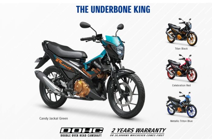 Suzuki Satria F150 karburator masih beredar di Filipina