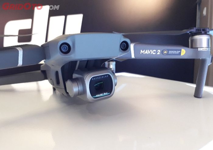 Penampakan kamera drone DJI Mavic 2 Pro dari dekat