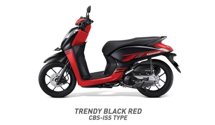 Pilihan warna Honda Genio tipe CBS ISS