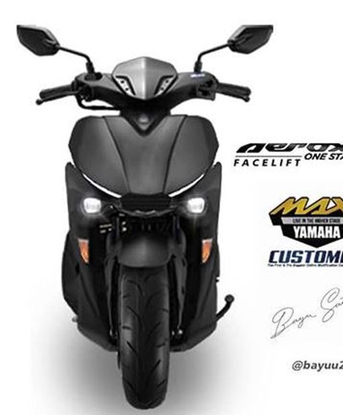 Rendering Yamaha Aerox 2019