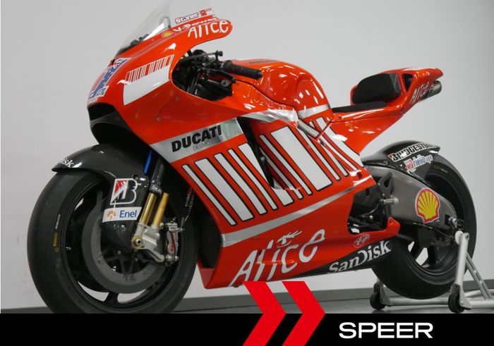 Ducati Desmosedici GP8 tunggangan Casey Stoner di MotoGP 2008 dijual, mau tahu berapa harganya?