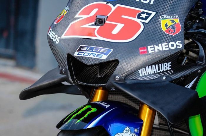 Fairing baru Yamaha dilengkapi bagian yang mirip winglet