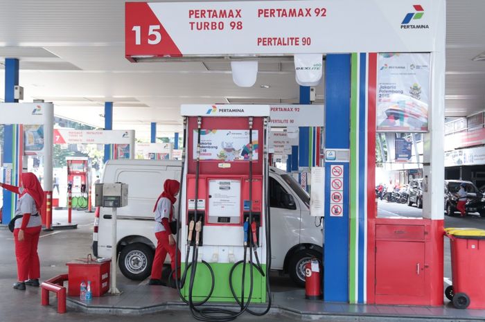 Ilustrasi SPBU Pertamina