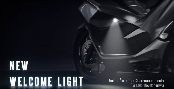 All New PCX 150 Thailand dilengkapi welcome light
