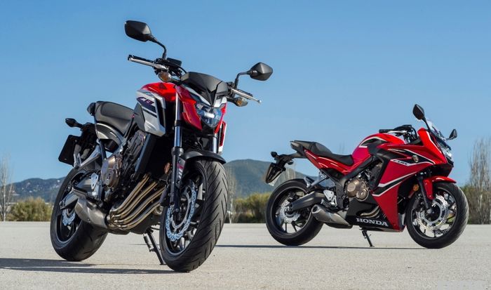 Honda CB650F dan CBR650F 2017