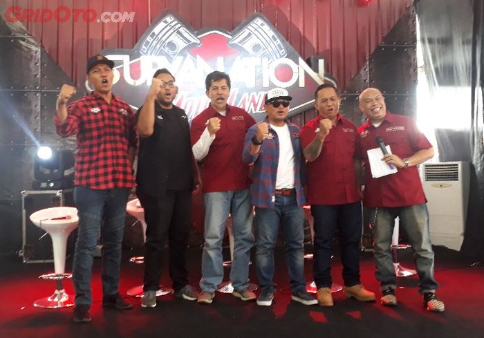 Penyelenggara, juri dan MC Suryanation Motorland 2018 Bali