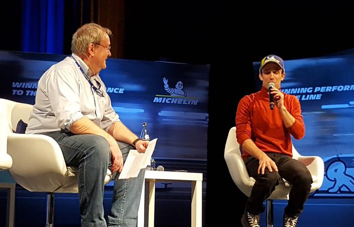 Johann Zarco menjadi tamu di seminar Michelin Motorsport