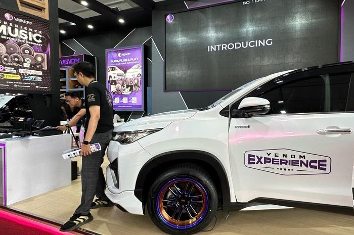 Venom bikin audio khusus mobil listrik, yang dijual di GIIAS 2024