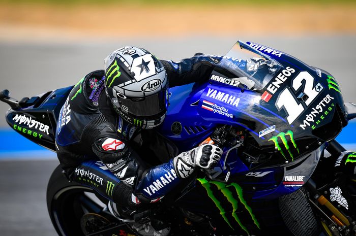 Bos tim Yamaha, Massimo Meregalli mengaku puas dengan peningkatan yang dialami oleh Maverick Vinales selama pagelaran musim 2019