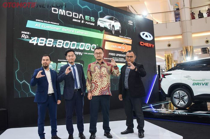 Harga spesial Chery Omoda E5 diperpanjang untuk 4.000 konsumen pertama