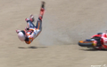 Sempat Save, Marc Marquez Akhirnya High Side Crash Parah di MotoGP Spanyol, Begini Videonya!