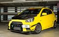 Mitsubishi Mirage Berwajah Evo X, Agresif Dandan Street Racing
