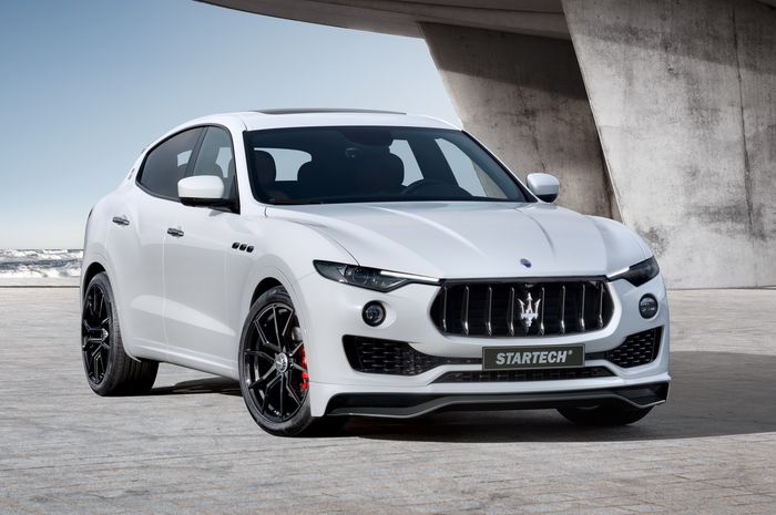 Maserati Levante pakai body kit dari serat karbon