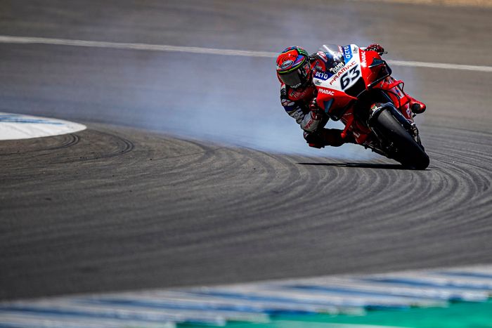 Peluang podium Fransesco Bagnaia hilang akibat masalah mesin Ducati GP20 di MotoGP Andalusia 2020