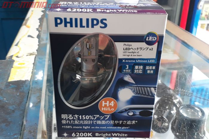 Philips H4 yang di jual di Toko Aksesori Graha Sakti