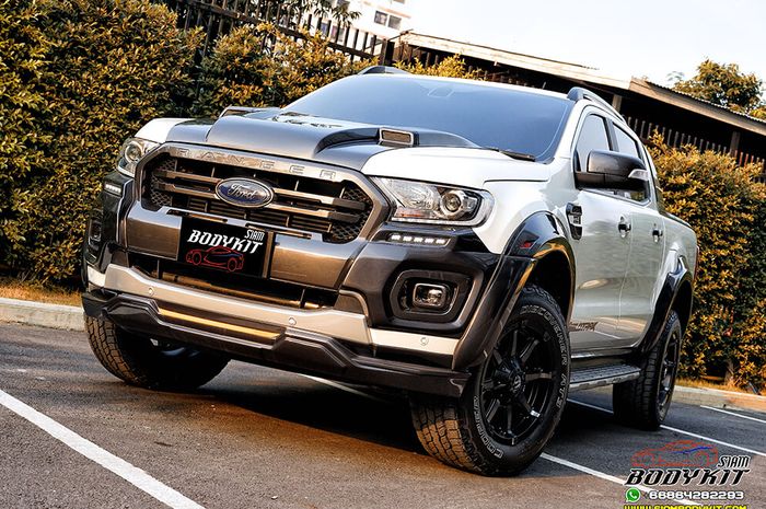 Modifikasi Ford Ranger hasil garapan Siam Bodykit, Thailand