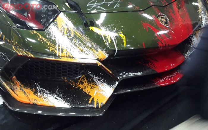 Lamborghini Aventador Raffi Ahmad dimodif