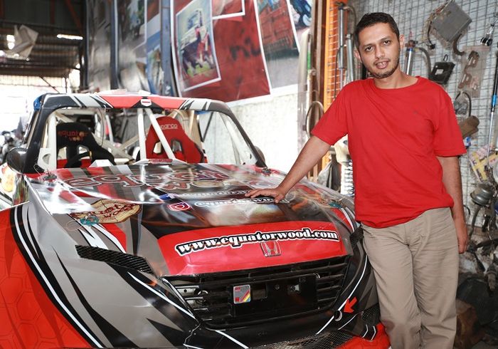 Faraz Salim harus membangun ulang mobil balapnya
