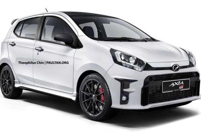 Daihatsu Ayla ngotot beda, bisa pasang muka Yaris paling garang 