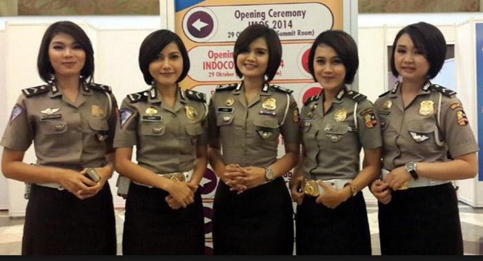 Polwan dilarang berdandan berlebihan