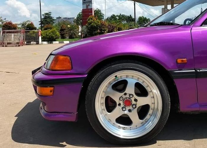 Honda Civic Nouva pakai pelek replija Rotiform ring 16