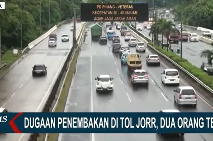 Kasus penembakan terhadap dua pengemudi mobil yang melintas di exit tol Bintaro, Jakarta Selatan