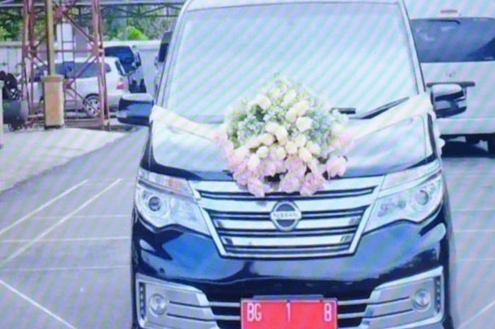 Nissan Serena Bupati Musi Banyuasin bisa disewa untuk acara pernikahan, pengantin bakal berasa jadi pejabat penting