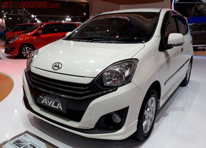 Daihatsu Ayla dibanderol mulai Rp 94,05 juta sampai Rp 147,75 juta