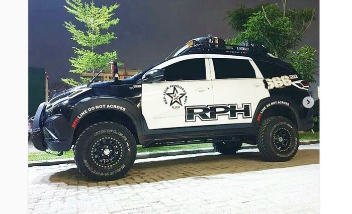 Modifikasi Toyota Rush terbaru dengan gaya off-road