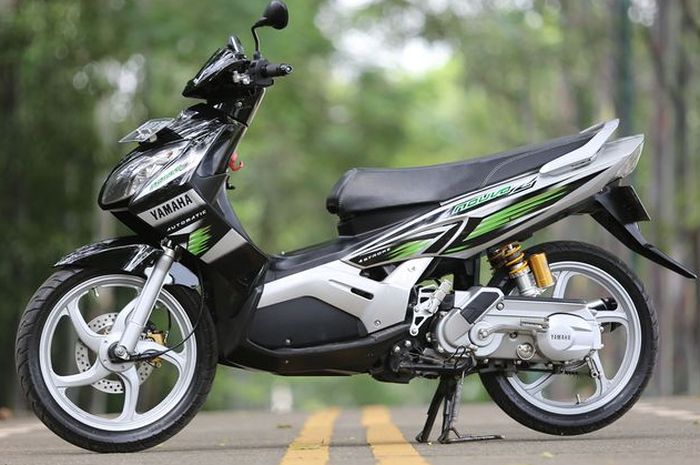 Modifikasi Yamaha Nouvo Z Tahun 2005 Konsep OEM Plus 