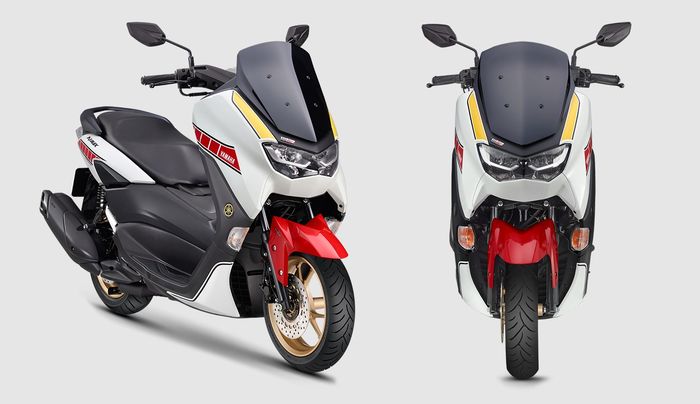 Tampilan All New NMAX livery World GP 60th Anniversary