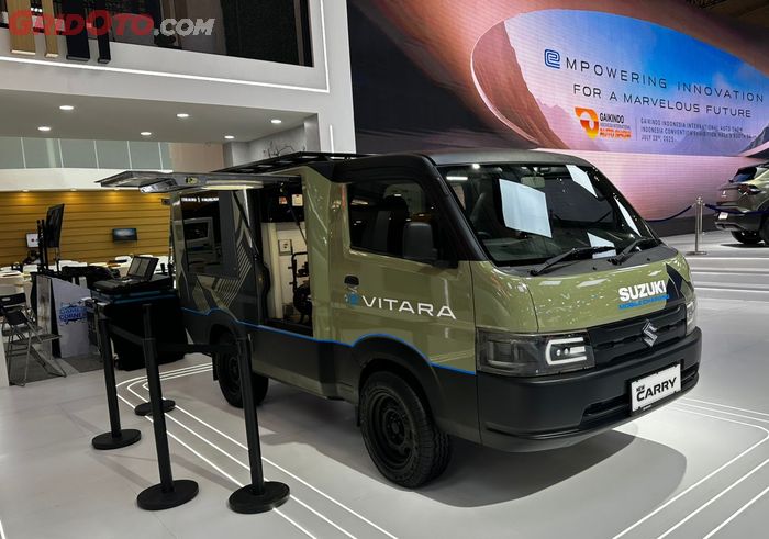Suzuki Mobile Charging dibangun dari basis Suzuki Carry