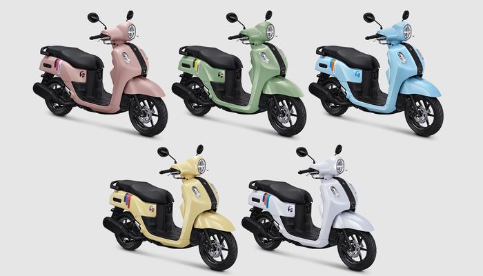 Pilihan warna Fazzio Hybrid Neo